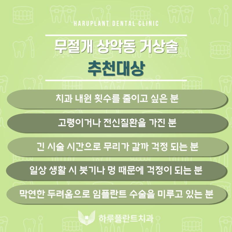 강남역 하루플란트치과 임플란트 무절개 상악동 거상술 진행 케이스 사진 6